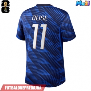 Lacne Muži Futbalové dres Francúzsko Michael Olise #11 MS 2026 Krátky Rukáv - Domáci